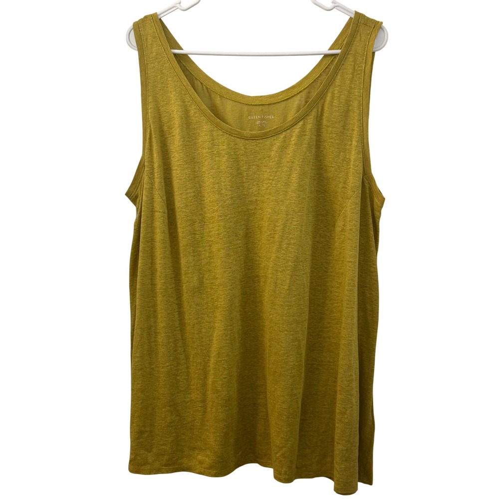 Eileen Fisher Olive Green Tank Top